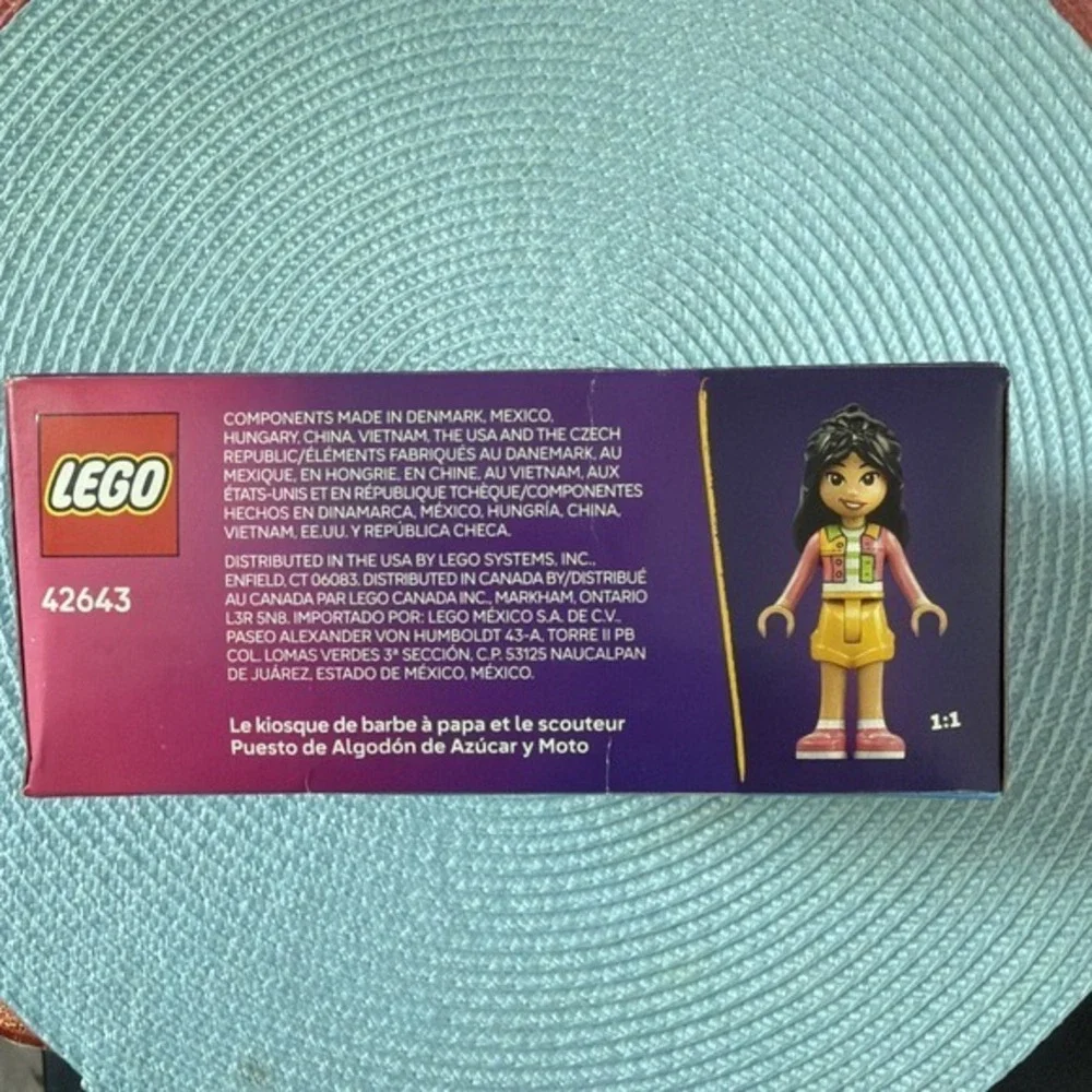 Lego Friends Cotton Candy Stand & Scooter 110 pcs.    712‎
